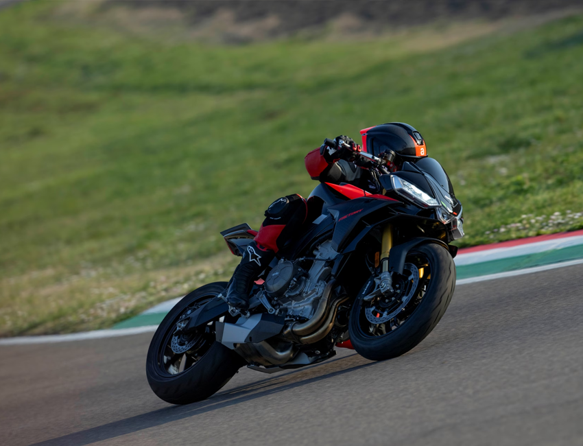 Design sportif de l'Aprilia Tuono 660