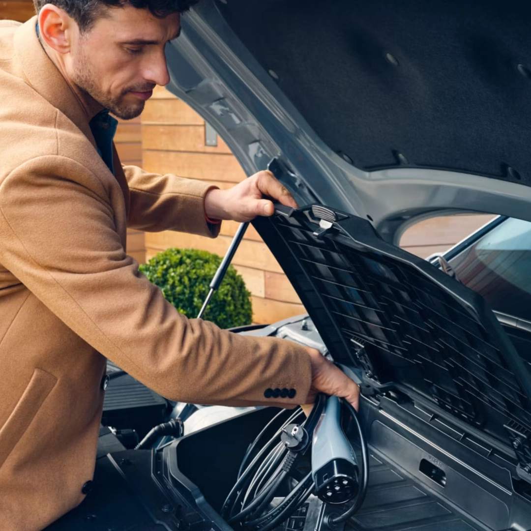 Vue charge de la Hyundai IONIQ 5 électrique